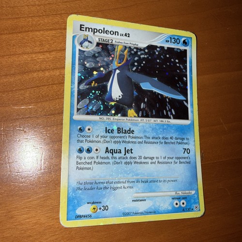 Pokemon Empoleon Diamond and Pearl 4/130 Holo LP/MP