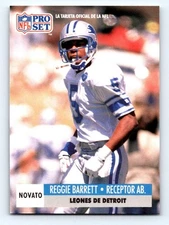 1991 Pro Set Spanish #271 Reggie Barrett Fresh Break EX-EXMINT