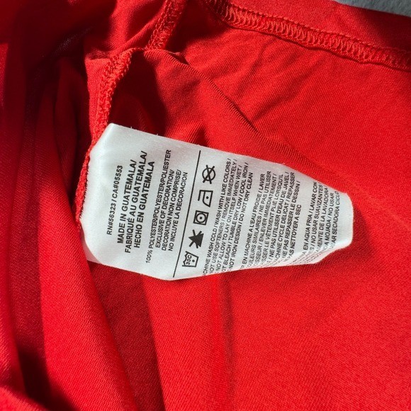 Nike Shirt Mens Small Red New England Patriots Dri Fit NFL Training Equipment thumbnail 3