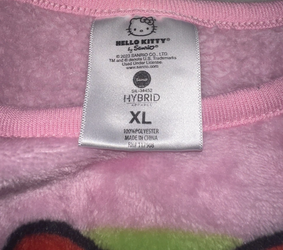 Suéter HELLO KITTY Rosa Piel Sintética Niñas XL Foto 4 de 4
