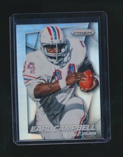 EARL CAMPBELL 2014 PANINI PRIZM SILVER PRIZM PARALLEL #197