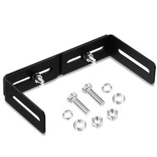 Zonon 1 Set Adjustable Universal Mounting Bracket for Cb/ham Radio Black