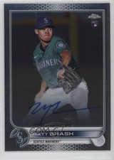 2022 Topps Chrome Rookie Auto Matt Brash #RA-MBR Auto 1o97