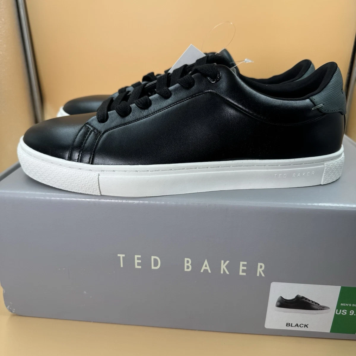 Ted Baker real leather men shoes size 9 color black Lace Up Dress Shoe | Oxford | Ted Baker US main image 2