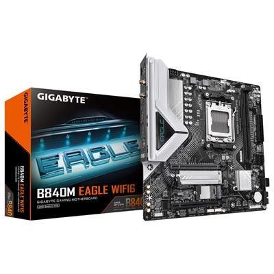 Gigabyte B840M EAGLE WIFI6 Sockel Am5/B840/Ddr5/S-Ata 6Gb/S/Micro Atx