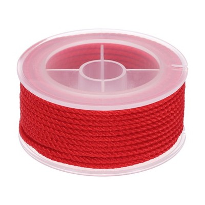 Nylon Thread Twine Beading Cord, 36ft Bracelets String Cord Rope, Bright Red