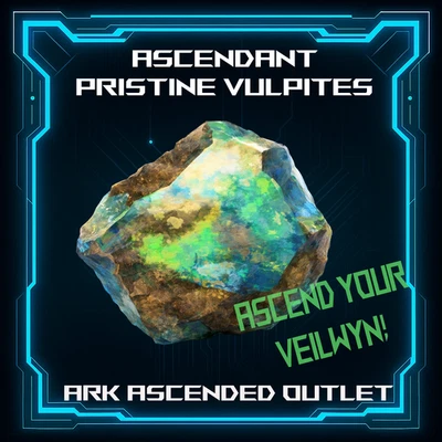 Ascendant Pristine Vulpite-NEW-Ark Ascended PVE- ASA-Official-XBOX/PS5/PC