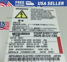 1PC Mitsubishi MDS-B-CV-150 MDSBCV150 Servo Drive New Expedited Shipping