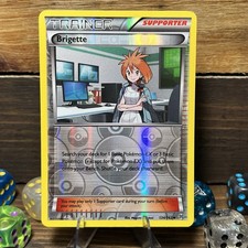 Brigette 134/162 Uncommon BREAKthrough Pokemon Reverse Holo Lightly Played LP