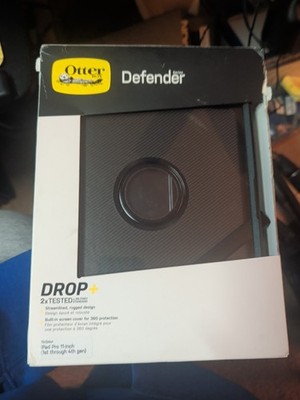 OtterBox Defender Series Drop + Case for iPad Pro 11 inch 1st thru 4th Gen Black