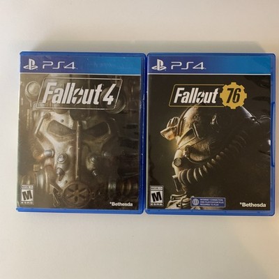 lot of 2 Fallout PS4 Video Games Fallout 4 + 76 Tested Sony PlayStation 4