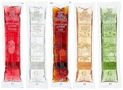Bussy Wassereis Mix Erfrischungsgetränk Eis 50 St. 5 Sorten Mix (7,50 EUR/l)