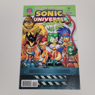 Sonic Universe #30 Archie Comics Scourge Lock-Down Part 2 Ian Flynn Sega 2011