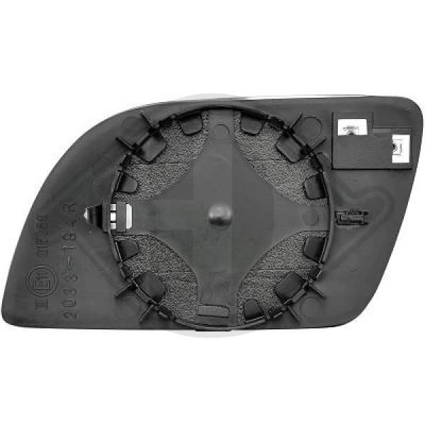 Diederichs Spiegelglas Rechts 2205226 FÜR VW-image