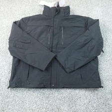NEW 5.11 Tactical Jacket Mens 2XL Black Valiant Duty 3 In 1 Parka Coat Outdoor
