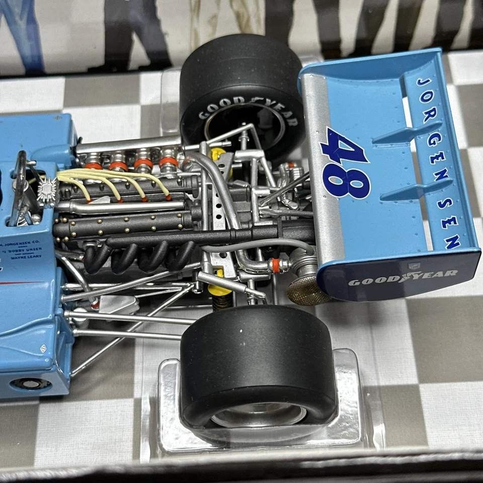 AAR EAGLE #48 GANADOR INDIANAPOLIS 500 1975 1/18 CARRUSEL 1 4701 DIECAST Foto 4 de 4