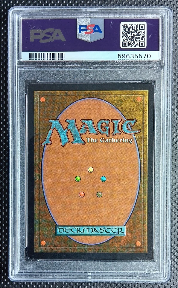 1997 MTG Magic the Gathering Portal- Raging Goblin - Red / Summon Creature-PSA 9 - Image 2 of 2