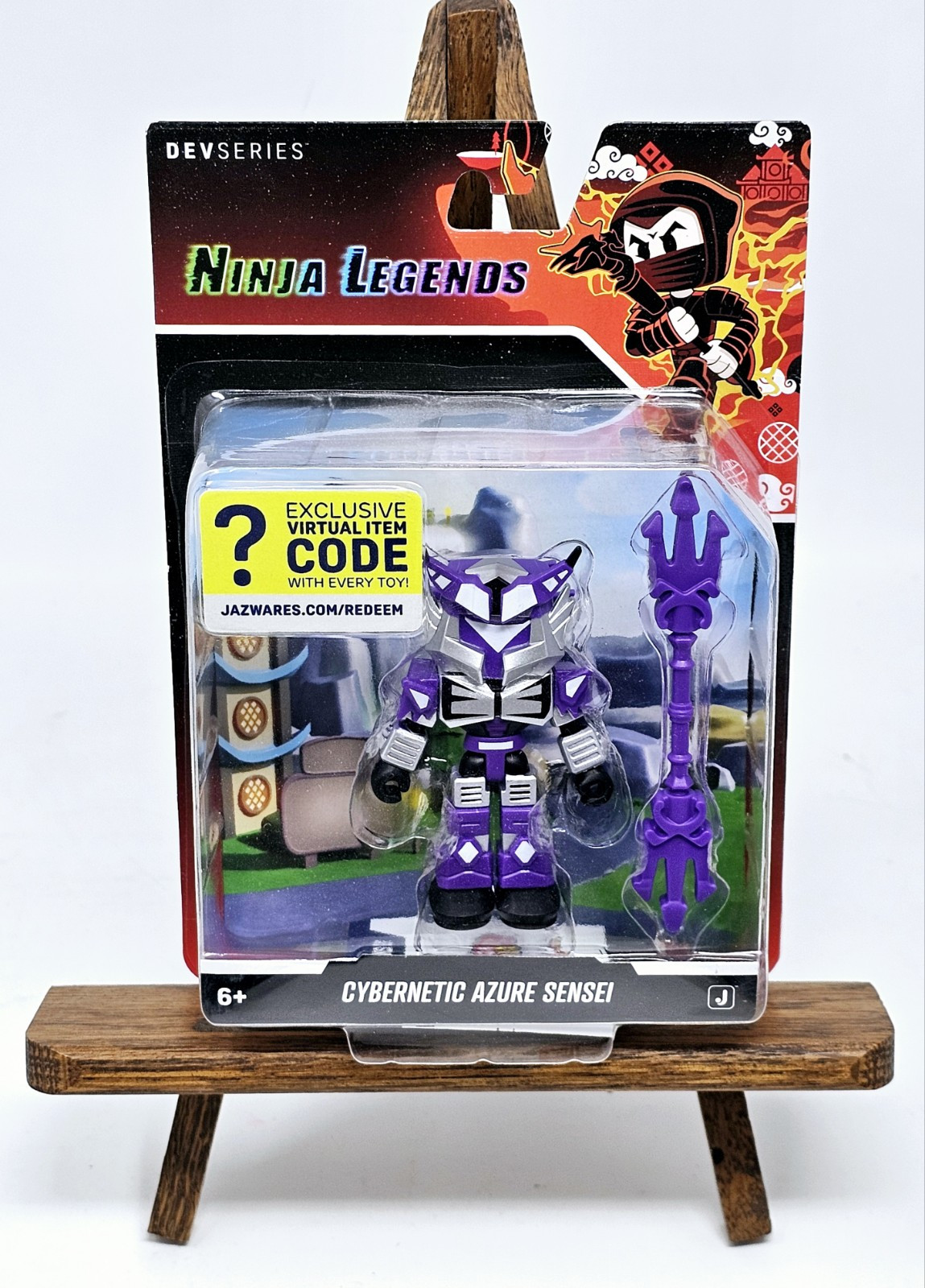 Roblox Devseries Ninja Legends Cybernetic Azure Sensei Exclusive