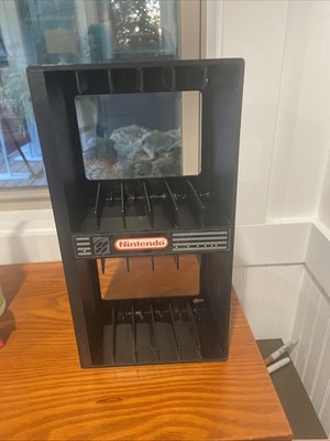 Super Nintendo SNES Game Cartridge Storage Rack Shelf Holder Vintage 1990s