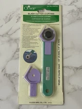 Clover Slash Cutter Curved 1/8" & 1/4" 499/NV New Quilting Crafting