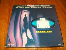 THE OUTER LIMITS VOLUME 3 3-Laserdisc LD BOXED SET VERY GOOD VERY RARE THREE III