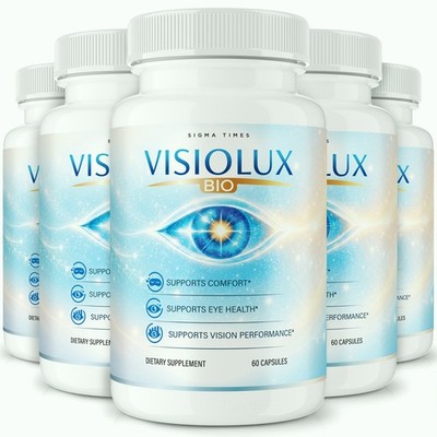 Visiolux Capsules   Advanced Eyesight Supplement, Eye Health & Clear Vision -5PK