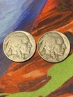 (2x) 1936 S & D Buffalo Nickels