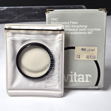 Vintage Tiffen 49mm UV Haze-1 Lens Filter With Case Made in USA