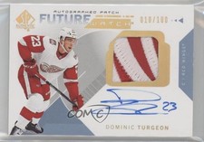 2018-19 SP Authentic Future Watch 10/100 Dominic Turgeon #157 Patch Auto 05u8