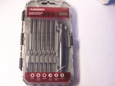 Husky 7-pc Precision Needle File Set W/Handle