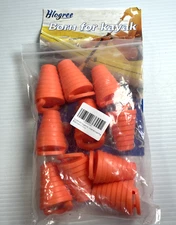 10 Kayak Scupper Plugs Kit TPE Scupper Plugs Drain Holes Stopper Bung w/ Handle