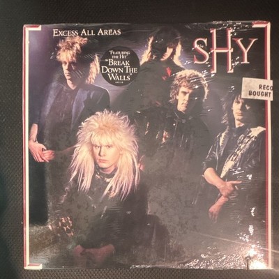 Shy - Excess All Areas LP Vinyl 12'' 33 RPM MCA Records 6311-1-R 1987 Sealed