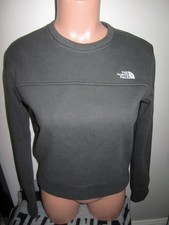 THE NORTH FACE Pullover Gray Logo Long Sleeve Cozy Sweatshirt Top Women's XS