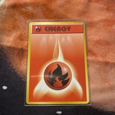 Fire Energy Base Set Japanese Pokemon Card TCG