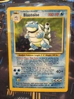 Pokemon Blastoise 2/102 Vintage Base Set Holographic Rare Holo Super Clean NM #2