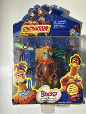 Rocky with Spy Scope & Communications Pack 2000 with Chicken Run Grappling Hook