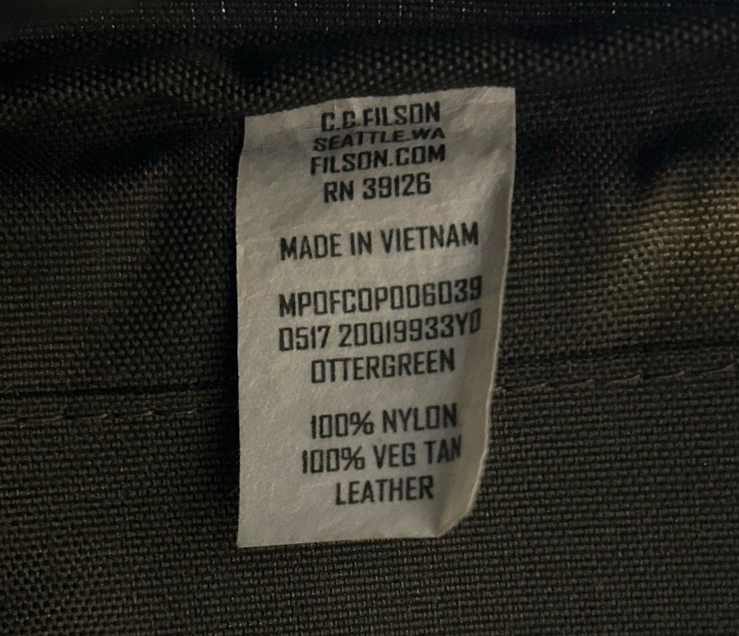 Filson Field Pack Backpack Knapsack Rucksack Alas… - image 7