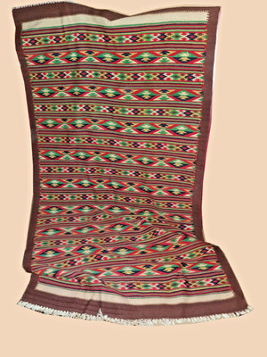 Handgewebter Kelim, ca. 101x186 cm, Wolle, unbenutzt