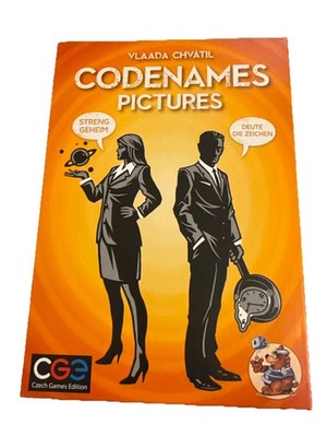 Codenames Pictures - Brettspiel für 2 - 8 Spieler, Deutsch neu! 