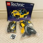 Lego 8408 Desert Ranger car Technic Model 100% Complete - yellow
