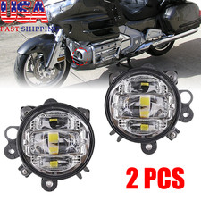 LED Driving Fog Light White DRL For Honda Goldwing GL 1800 2004 2005 2006 - 2010