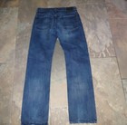 Signature Levi Strauss Authentics Slim Straight Jeans 32 34 Dark Blue Wash — photo 9