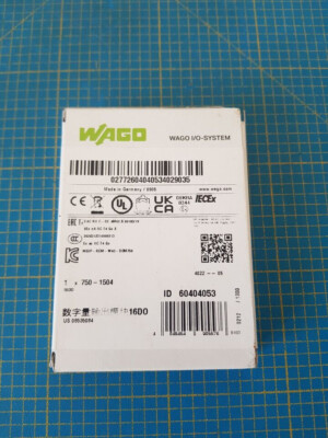 Wago Digital Augang Klemme 750-1504 / 16DO