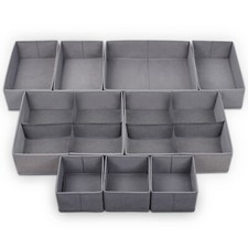 Baby Clothes Drawer Organiser 9pcs - Bedroom Draw Divider for Underwear  Storage