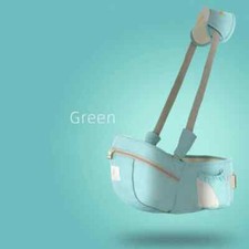 Green 3 Ergonomic Baby Carrier Portable Infant Kid Hip Seat Waist Stool Sling