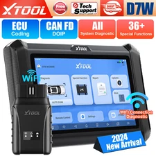 XTOOL D7W WIFI Car OBD2 Diagnostic Scanner Key Programming DOIP Auto Scan CANFD