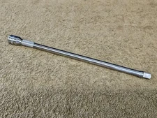 Snap-on Ratchet Socket Extension 11" FXK11 Knurled 3/8" Drive Chrome Tool USA