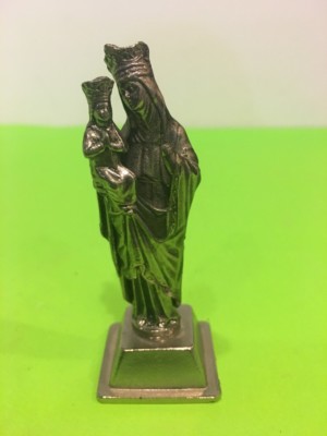 Vintage Small Metal Queen and Prince Baby Figurine 3.25'' tall