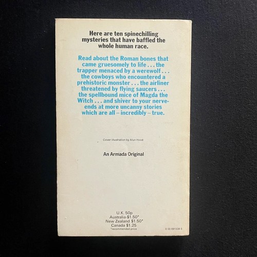 Peter Haining - The Restless Bones - Armada Books - 1970 Vintage Horror - Picture 3 of 3