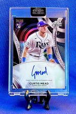CURTIS MEAD 2024 Topps Chrome Black Futures Auto RC #70/99 NATIONALS